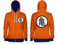Sudadera amarilla y azul