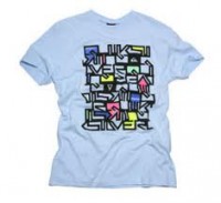 Camiseta QuikSilver azul claro